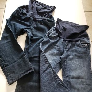 Motherhood Maternity Secret Fit Belly Capri Med.